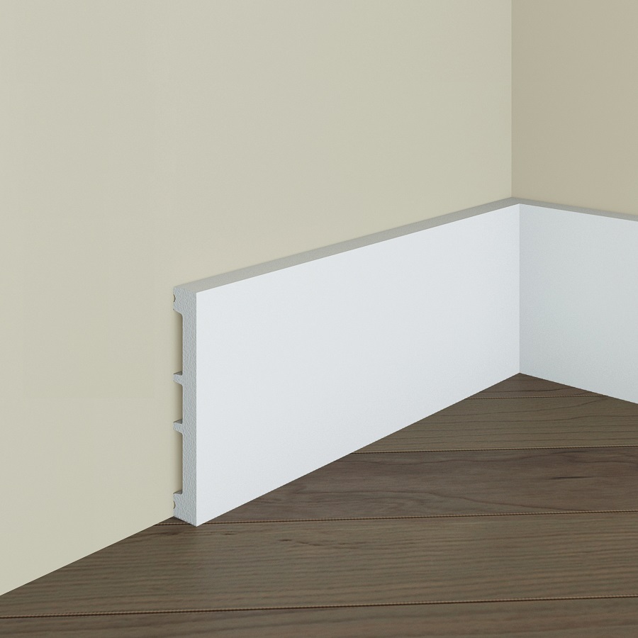 Plinta decorativa din polimer rigid S9 - 10.2x1.6x200 cm