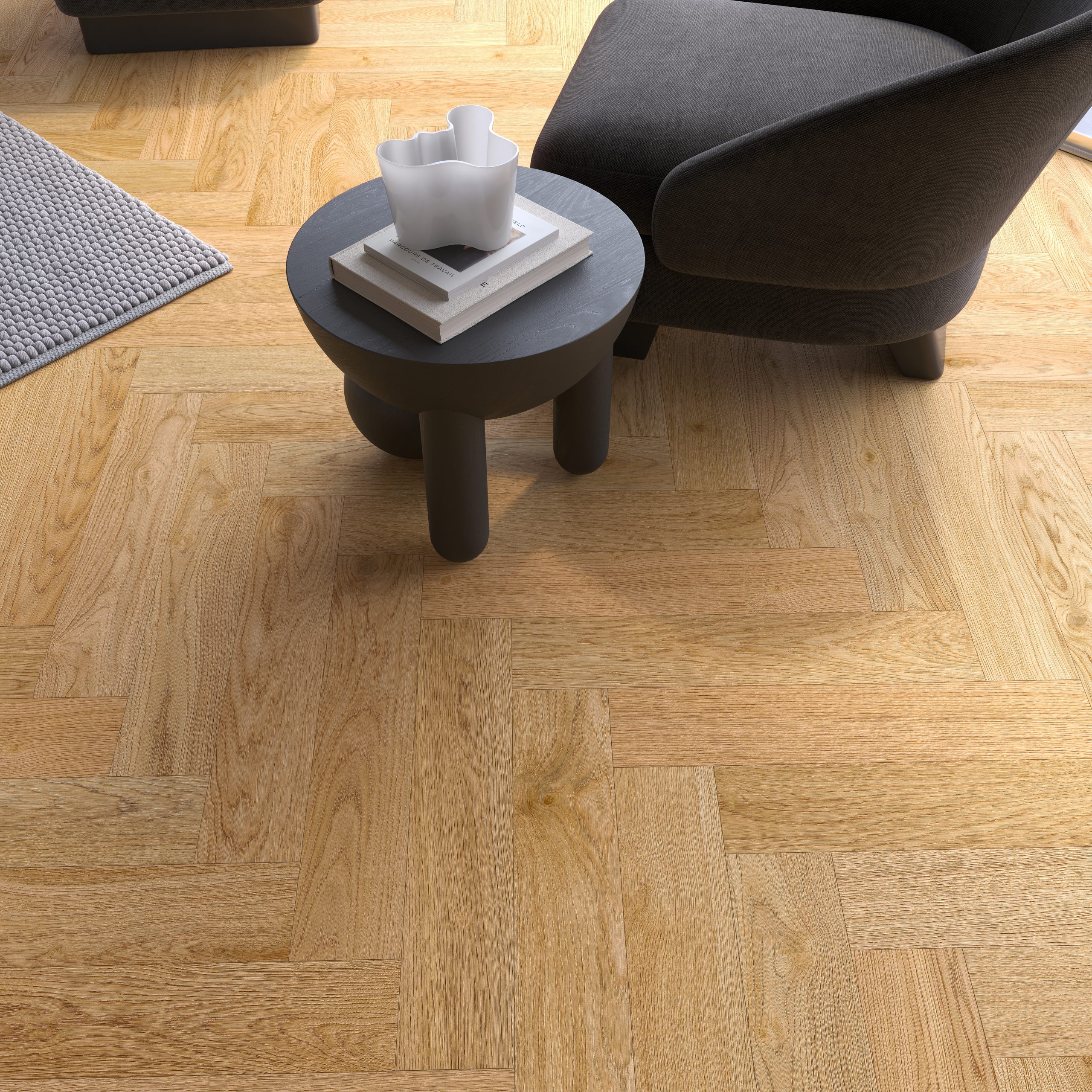 Pardoseala SPC herringbone Stejar Oscar - imagine 5